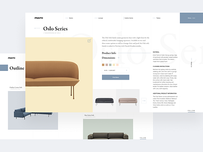 Scandinavian furniture online store clean design design concept furniture furniture website homepage modern online store scandinavian ui ux ui design web design web shop