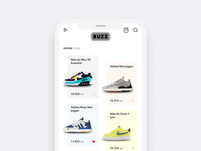 Online sneaker shop website adidas clean design design concept homepage interface mobile modern nike online shop responsive shoes sneakers ui ui ux ui design web design white