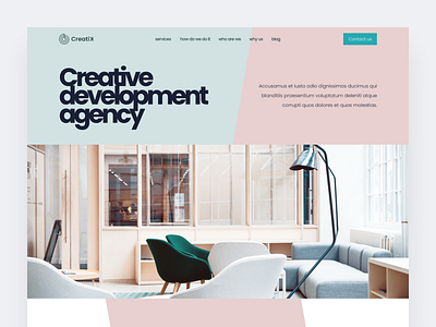 Design agency website