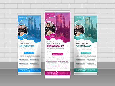 ROLL UP STAND BANNER DESIGN