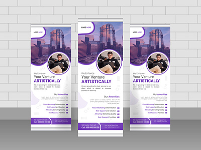 Stand Rollup Banner Design