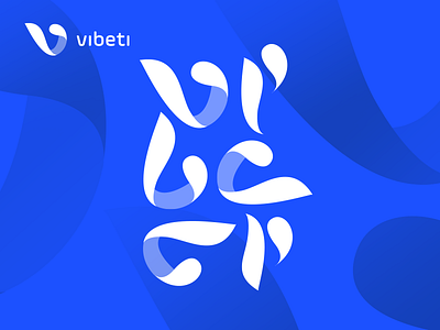 Vibeti02 logo - calligraphy experiment branding calligraphy graphicdesign logo symbol typography