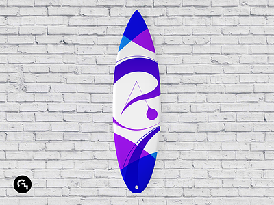 Surfboard design / @ calligraphy