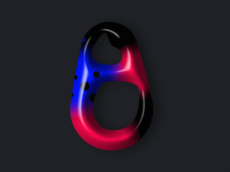 Number creatures - 8 8 typography numbers illustration graphicdesign creatures colors art aliens abstract