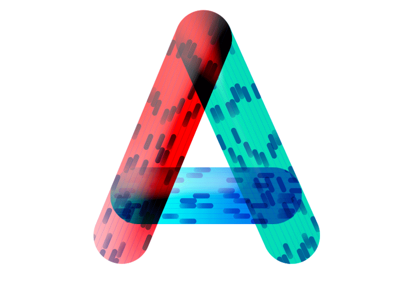 36 Days of Type 2018 - A alphabet design animation color type typography 36days-a 36daysoftype