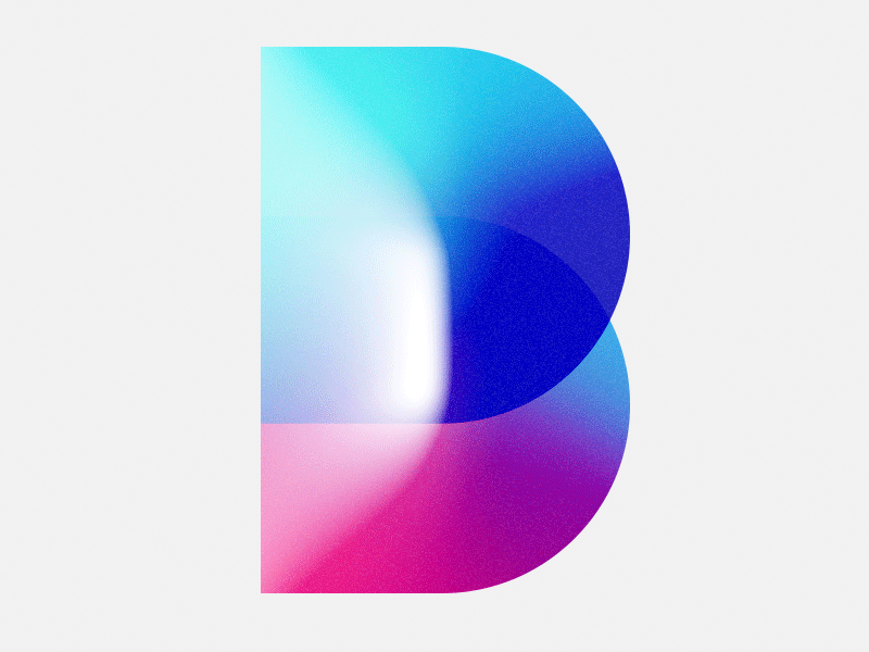 36 Days of Type 2018 - B typography type design color animation alphabet 36daysoftype 36days-b
