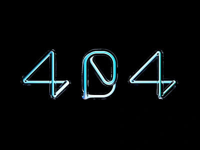 404 error 3d 3dart 404 error 404page art c4d calligraphy cinema4d cinema4dart design graphicdesign illustration kinetictype kinetictypography numbers type typography webdesign