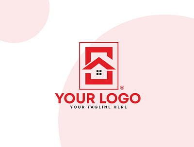 Modern "S" house logo branding clean creative design home logo house logo illustration logo modern logo s logo vector