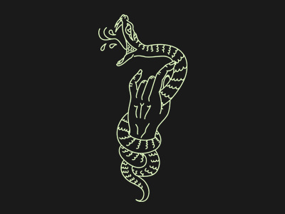 Snake hand