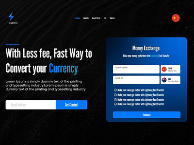 Homepage Mockup Design 1 for a Fintech Startup animation app app design branding dashboard design fintech graphic design homepage illustration landing page logo motion graphics startup typography ui user experience ux vector web design