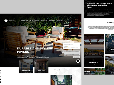 Blackstone, the US-based Paver's Startup, Website Design 2