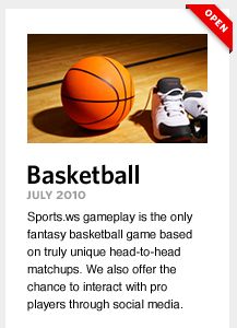 Homepage module for Sports.ws redesign