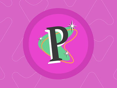Mastered a “P” Word badge badge design badges creative direction illustration redesign