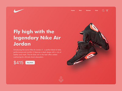 Sneakers Website Concept