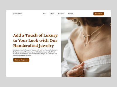 Jewelry Website Concept