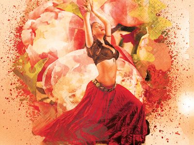 Belly dancers show a1 belly china posters print