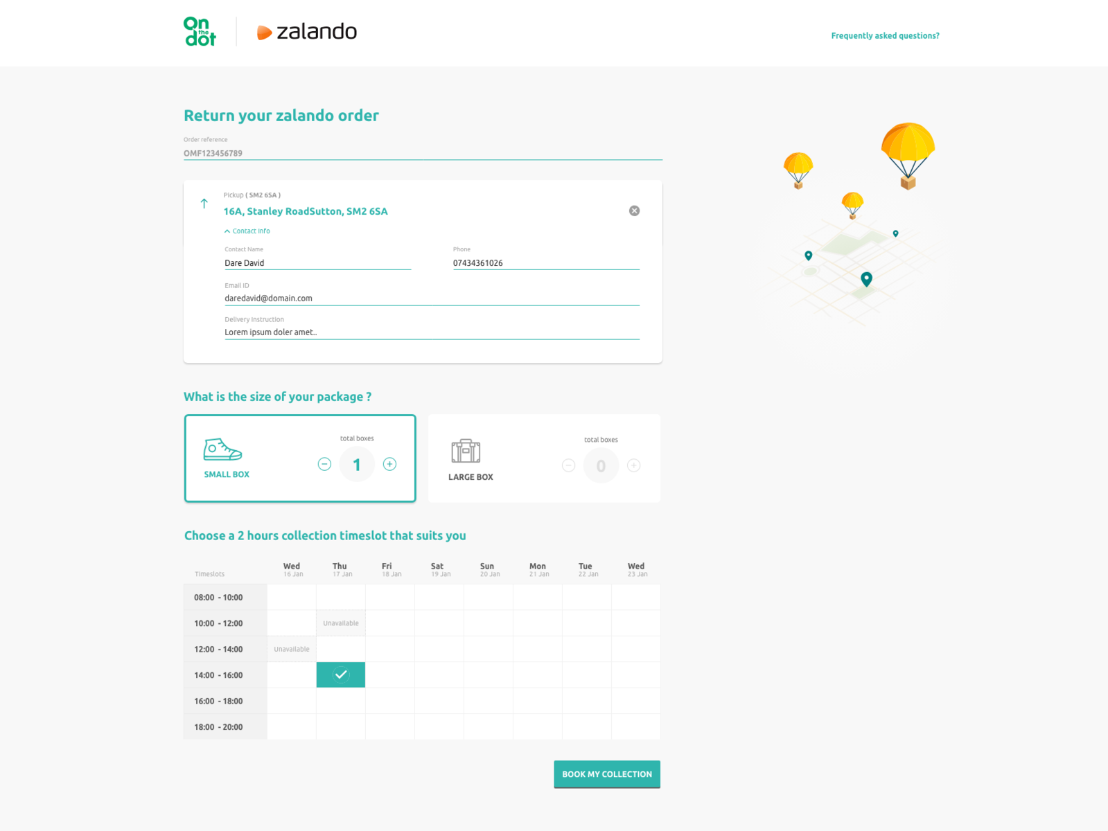 Return order by Prithvi Raj on Dribbble