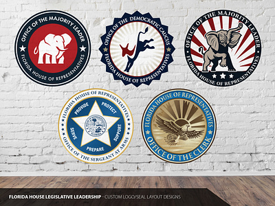 Florida House Leadership Logo/Seal Designs