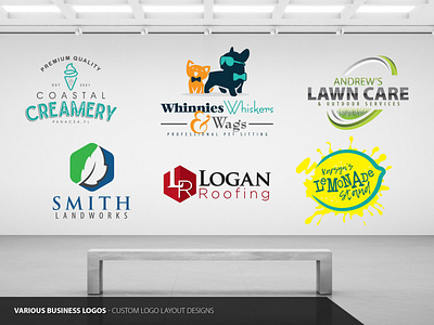 Various Logo Design Layouts