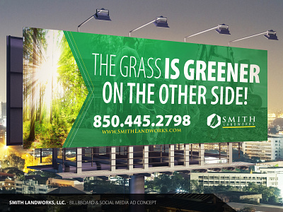 Smith Landworks, llc. Billboard Ad