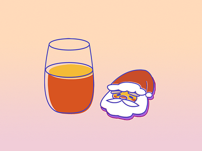 Milk and Cookie(s) christmas milk santa