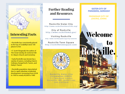 Rockville Brochure Front Draft brochure