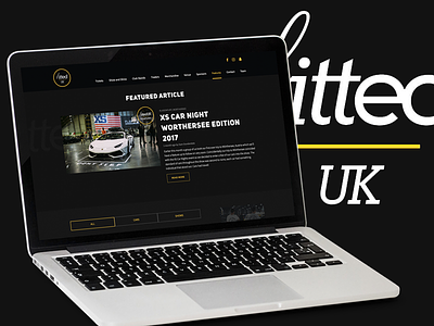 FittedUK - The UK's largest indoor automotive event articles car cms cool event minimal show sleek tickets ui ux vehicle