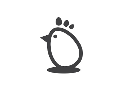 What came first? logo coming soon. chicken design egg logo