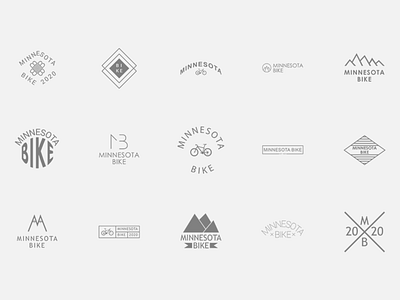 Minnesota Bike Logo Templates branding creative market etsy graphic design logo templates logotype thirtylogos thompsonconcepts thompsonconceptsgray