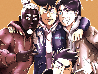 HOME UNCHAINED crew clip studio comics home unchained illustration lgbtq manga webcomics