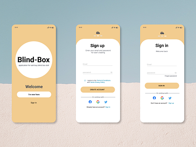 daily UI 001 : sign up