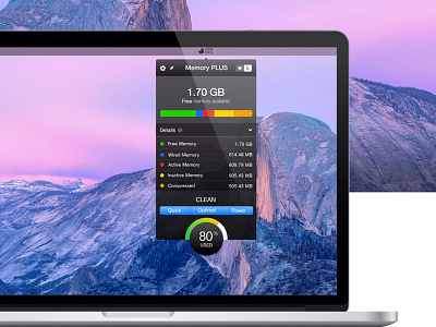 Mac Application Design - Desktop - macOS Sierra - UI/UX app dashboard desktop interface mac macos sierra ui ux