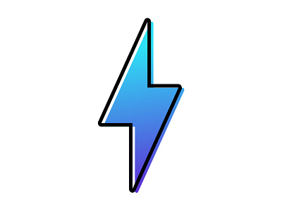 gradient lightning