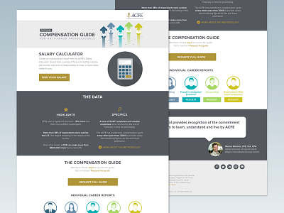 Salary Report Site compensation guide content strategy data icons layout mockup professional report report site salary salary report simple