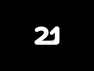 21 21 brand design hello identity logo number numbers