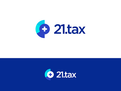 Rejected identity mark for 21.tax 21 21.tax blockchain brand branding crypto design identity logo logomark logotype tax