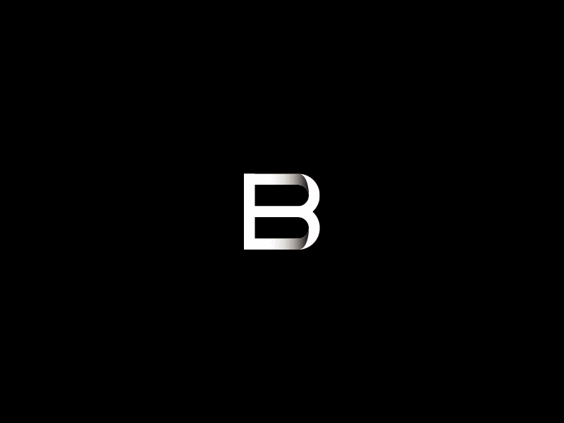Personal Monogram Update b blockchain book brand crypto helllo identity language logo mark monogram symbol