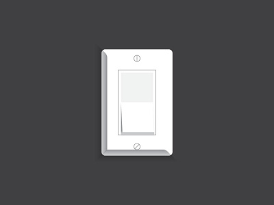 Inspired by a light switch blockchain crypto design helllo light lights logo mark on switch