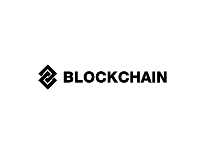 Blockchain Logo bitcoin blockchain brand branding crypto identity logo mark process