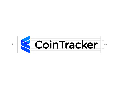 Cointracker Logo Mark bitcoin blockchain branding coin cointracker crypto identity logo mark wallet