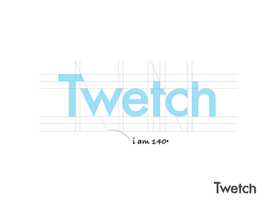 Twetch Custom Logotype brand branding custom custom lettering logo logodesign logotype twetch typography