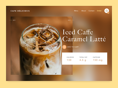 Coffee Shop Landing Page