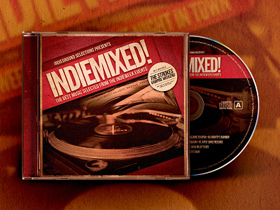 Indie Cd Album Artwork Template Vol. 1 album alternative artwork cd disk indie indieground music template