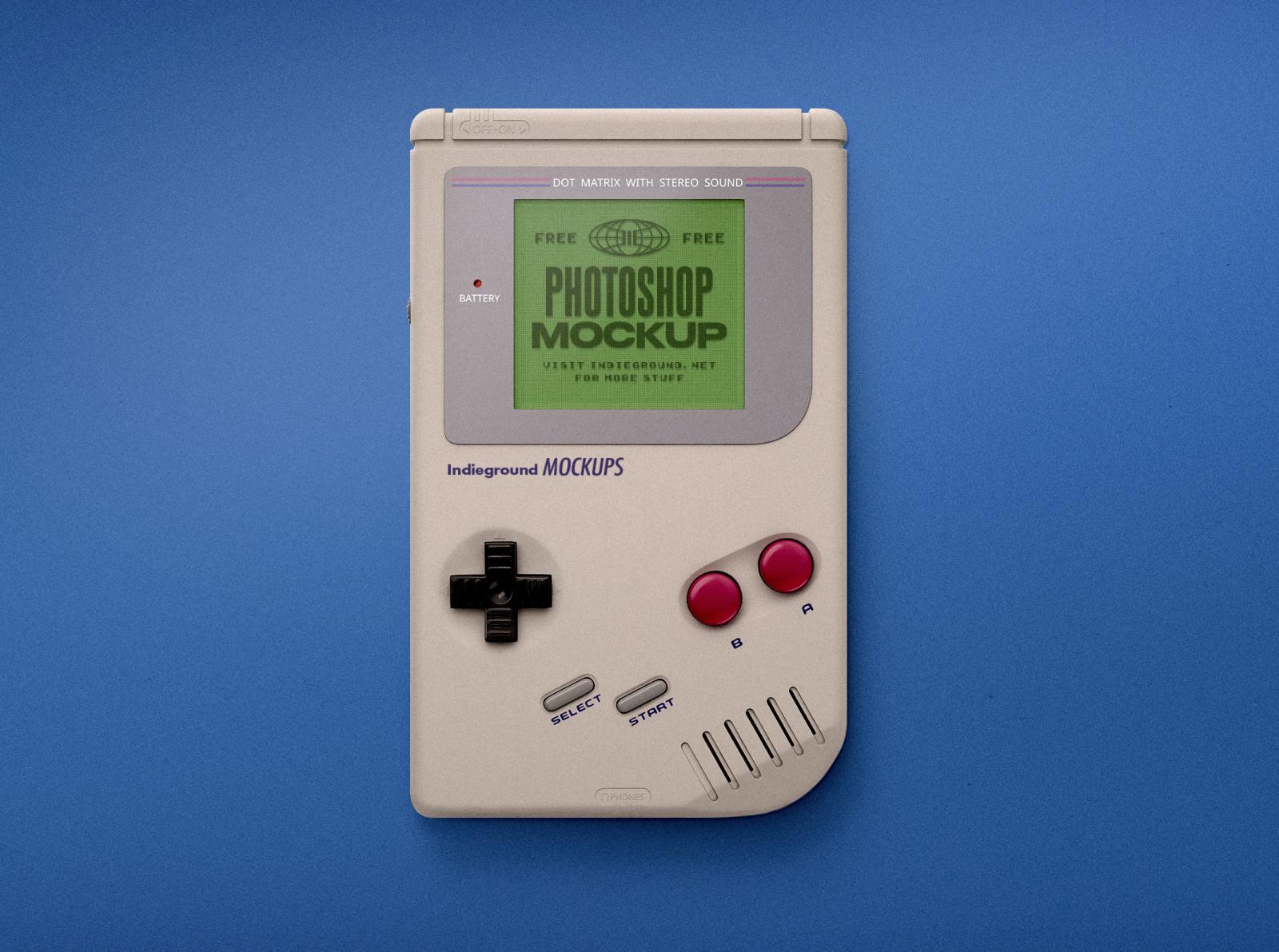 Download Free Psd Game Boy Mockup By Roberto Perrino On Dribbble