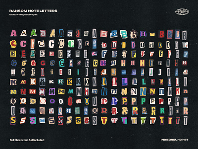 Ransom Note Png Letters By Roberto Perrino On Dribbble