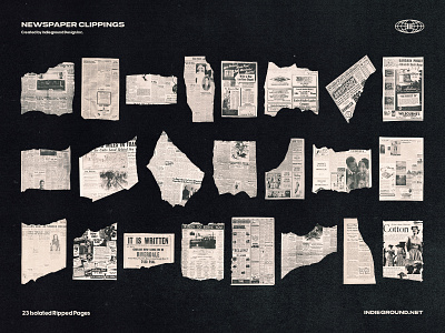 Newspaper Clippings Png Images By Roberto Perrino On Dribbble