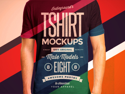 Men T-shirt Mockups artwork male men model photoshop psd realistic resource t shirt. mockup tee template