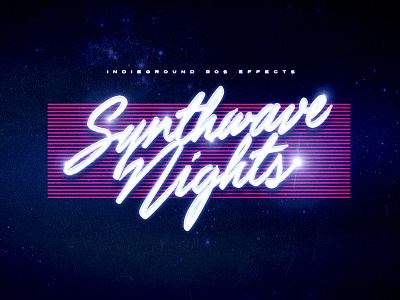 80s Retro Text Effects - No.8 1980s 80s futuristic indieground logo mockup photoshop psd retro synthwave template text effect typography vhs vintage