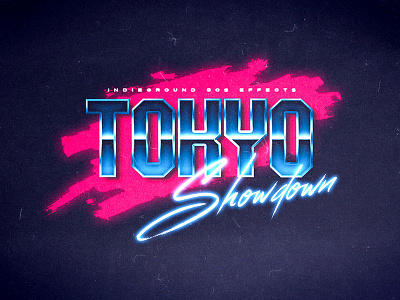 80s Photoshop Text Effects Vol.2 - No.8