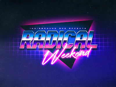 80s Photoshop Text Effects Vol.2 - No.2